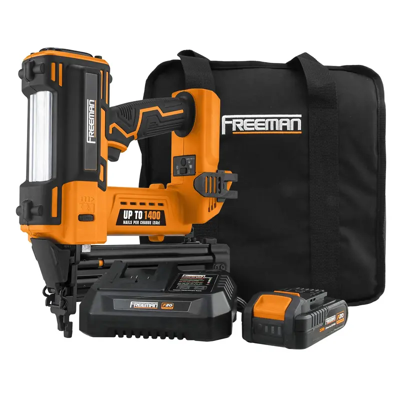 20V Cordless 18-Gauge Brad Nailer – 2″ Fastening Capacity