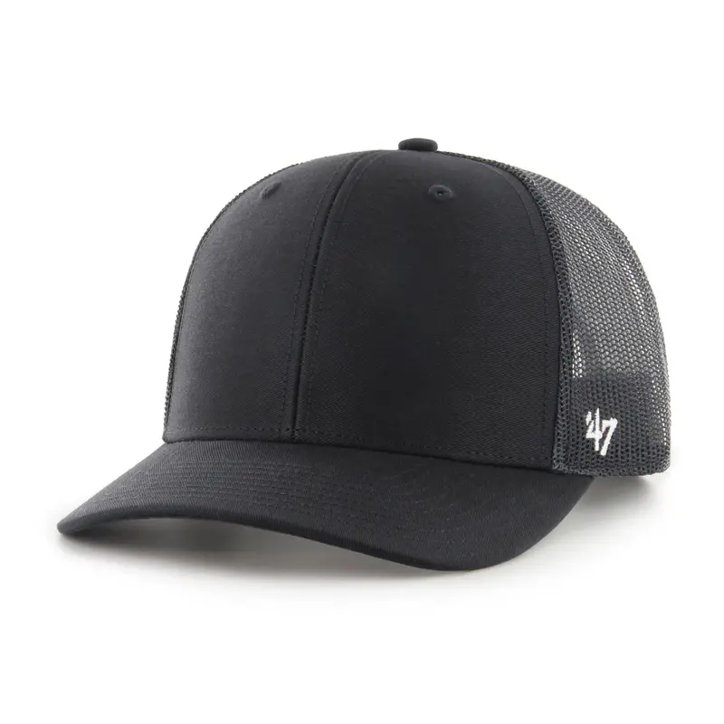 ’47 Blank Trucker Hat – Unbranded Adjustable Cap