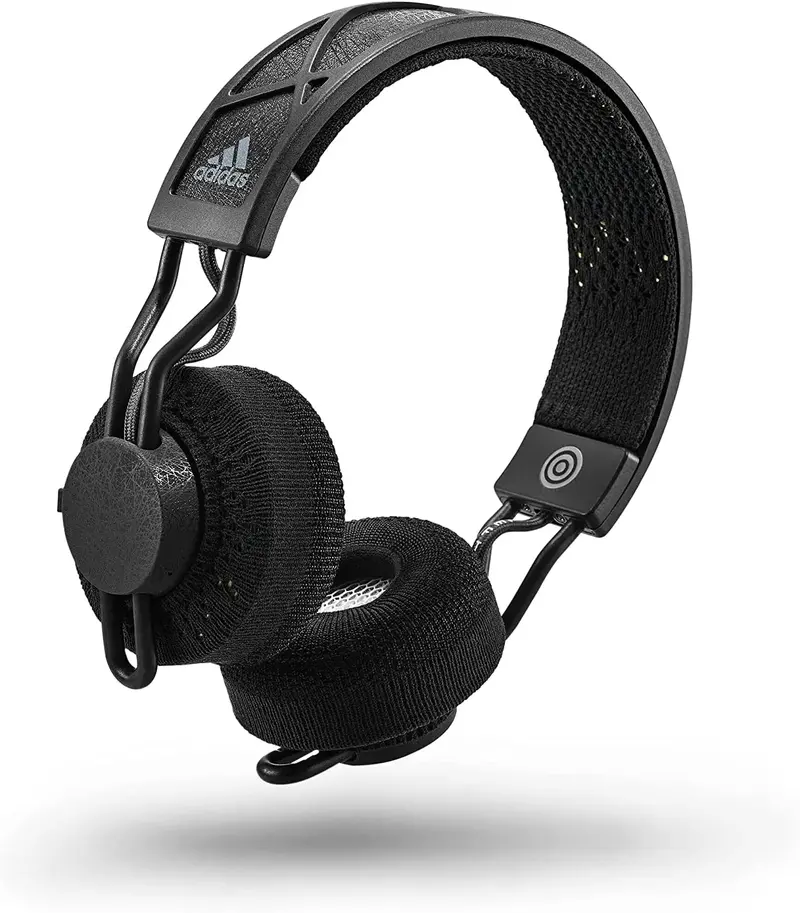 Adidas RPT-02 SOL Self-Charging Wireless Headphones – Night Grey/Solar Yellow, Refurbished