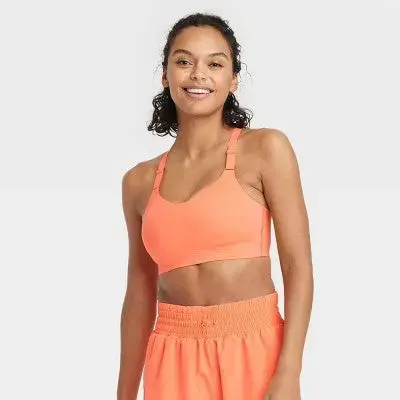 All In Motion High-Support Racerback Sports Bra – Embossed Detailing