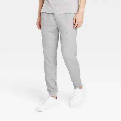 All In Motion Men’s Athletic-Fit Midweight Lounge Joggers