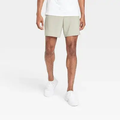 All In Motion Men’s Athletic Shorts – 7-Inch Inseam with UPF 50+ Sun Protection