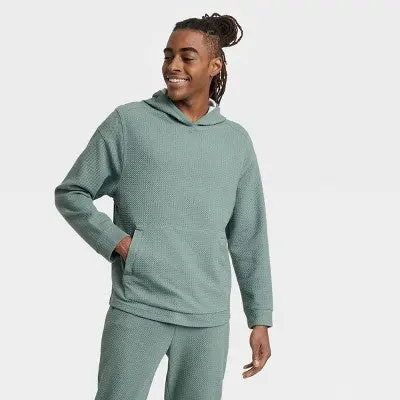 All In Motion Men’s Fleece Hooded Pullover – Kangaroo Pocket