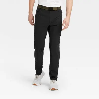 All In Motion Men’s Golf Pants – Straight Casual Fit with UPF 50+ Protection
