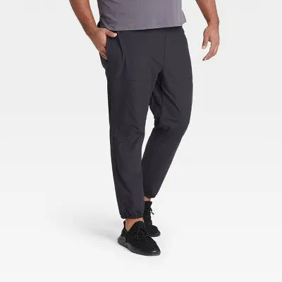 All In Motion Men’s UPF 50+ Utility Tapered Joggers for Running