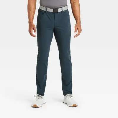 All in Motion Slim-Fit Golf Pants for Men – Moisture-Wicking UPF 50+ Performance Pants