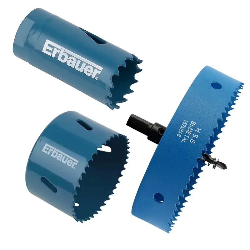 Bi-Material Hole Saw Kit – Metal & Wood Cutting