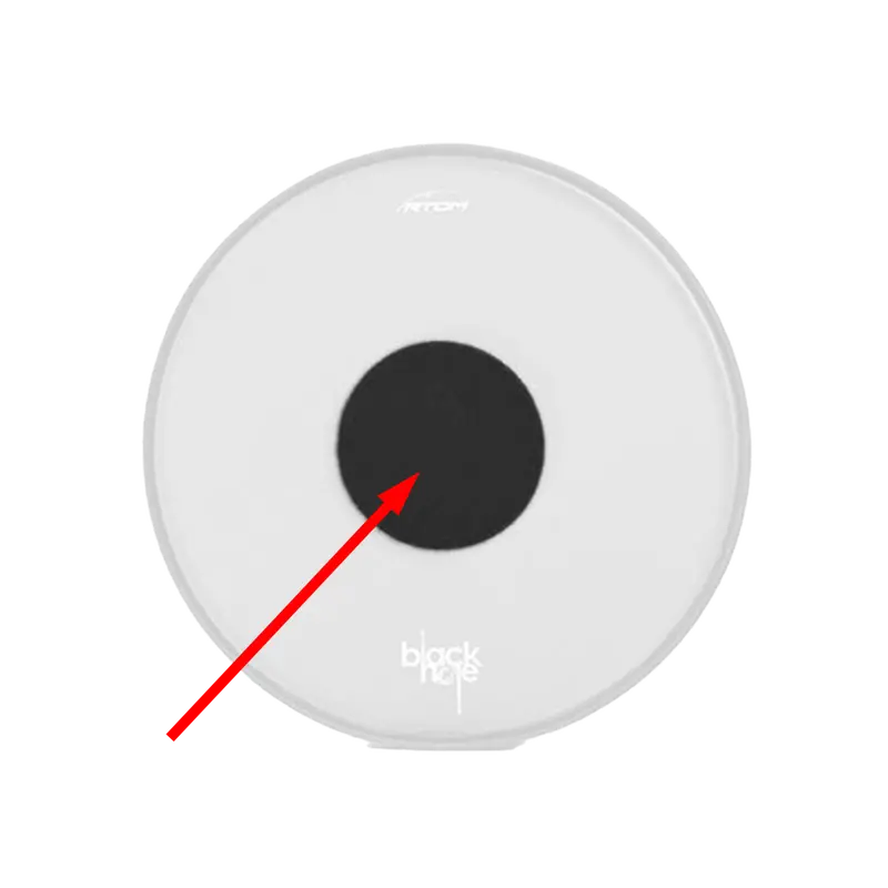 Black Hole 4″ Drum Dampening Patches for Toms and Snares