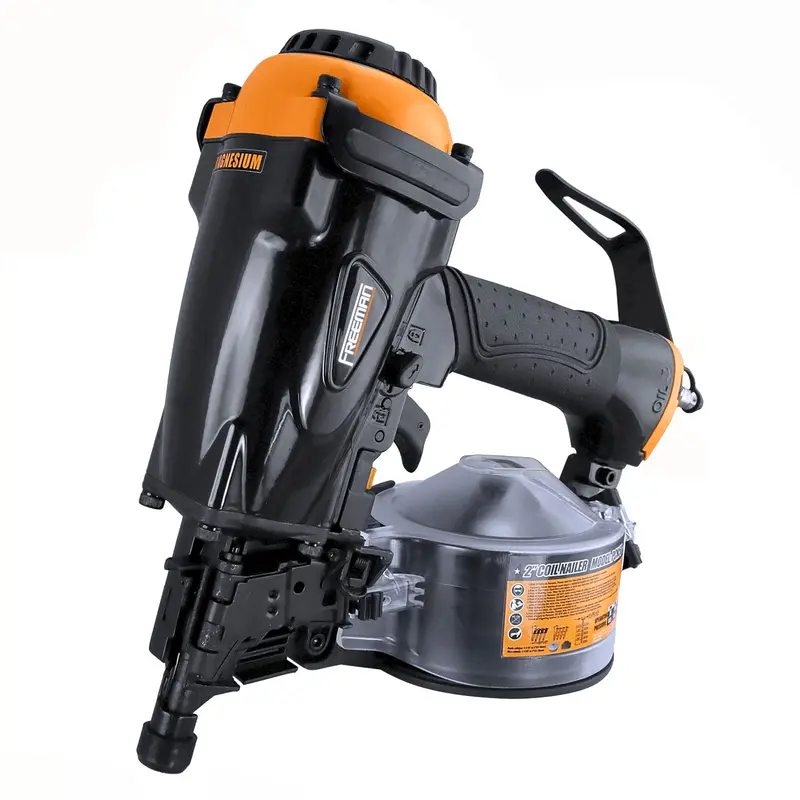 Compact 15° Pneumatic Coil Siding Nailer — 2″