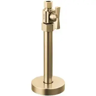 Delta DT021203-CZ Straight Stop Valve – Chrome Finish (Open-Box)