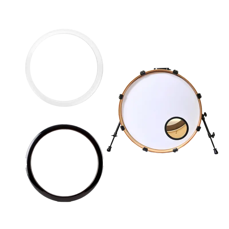 Drum O’s Bass Drum Protection Rings – 6-Inch Diameter Set