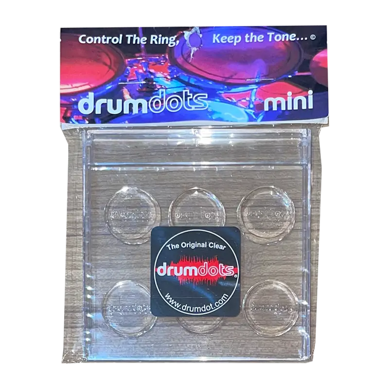 DrumDots Mini Vibration Dampeners – 6-Pack