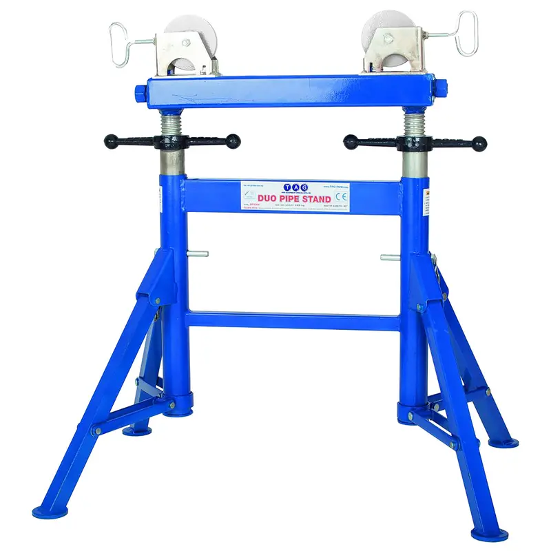 Duo-Position Heavy-Duty Adjustable Pipe Support Stand (PEA021)