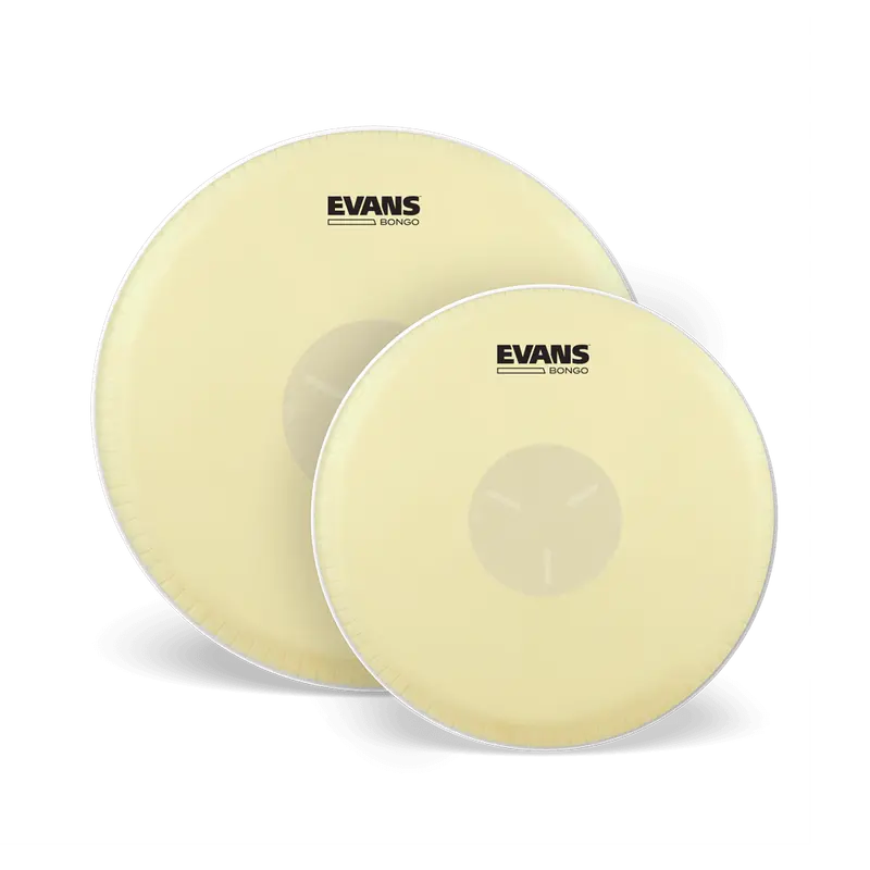 Evans 7.25″ & 8.625″ Tri-Center Bongo Head Combo Pack