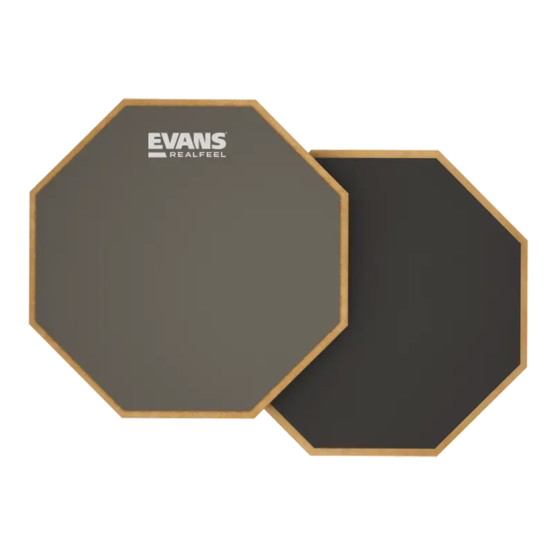 Evans RealFeel 12-Inch Dual-Surface Practice Pad