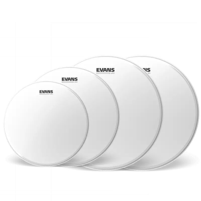 Evans UV1 Fusion Drum Head Pack with 14″ Coated Snare Batter