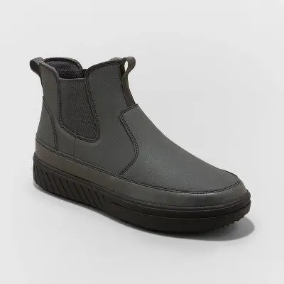 Goodfellow & Co Men’s Chelsea Boots – Waterproof Winter Rain & Snow Style