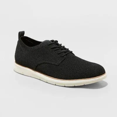 Goodfellow & Co Men’s Knit Dress Shoes – Lace-Up Casual Round-Toe Loafers – New