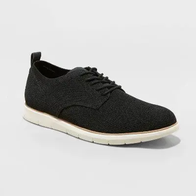 Goodfellow & Co Men’s Knit Dress Shoes – Open-Box (Lace-Up, Round Toe, Casual)