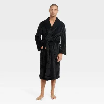 Goodfellow & Co Men’s Plush Terry Robe – Soft, Absorbent, and Comfort-Focused
