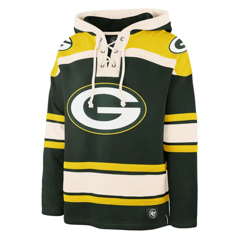 Green Bay Packers Superior Lacer Hoodie by ’47