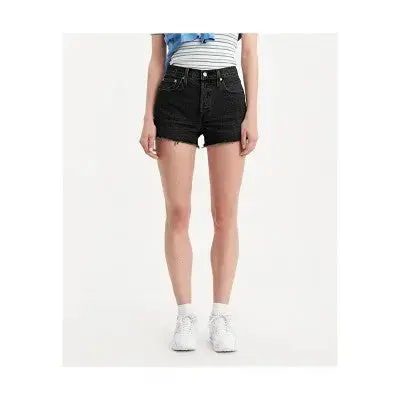 Levi’s 501 Women’s High-Rise Distressed Denim Shorts – Original Fit