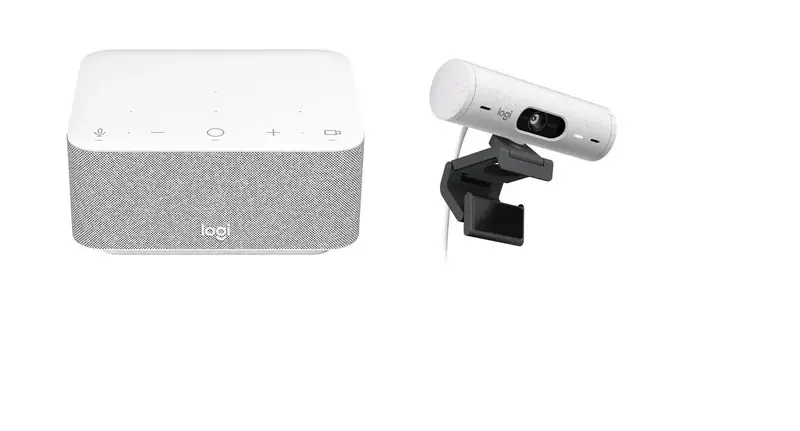 Logitech Logi Dock + Brio 505 Webcam Bundle: Laptop Docking Station Kit