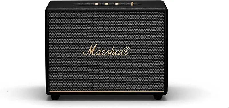 Marshall Woburn III Bluetooth Speaker – Matte Black, Certified Refurbished (US Model)