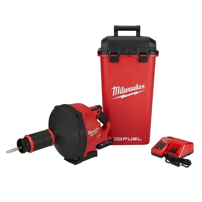 Milwaukee 2772A-21 18V Cordless Drain Auger with Cable Drive Kit – Open-Box