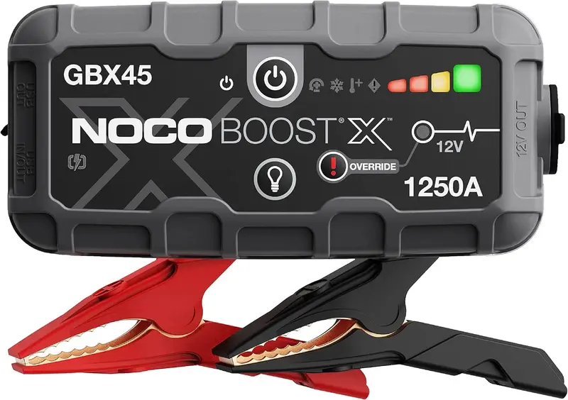 NOCO GBX45 Boost X – 1250A UltraSafe 12V Portable Lithium Jump Starter