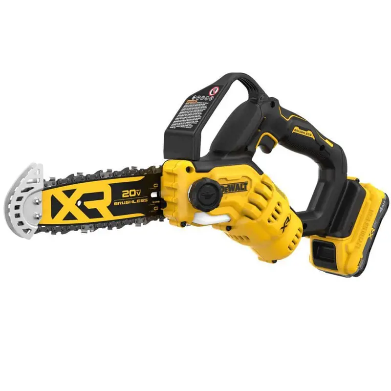 Open-Box 8-Inch 20V Lithium-Ion Cordless Mini Pruning Chainsaw Kit – Includes 4.0 Ah Battery & Charger