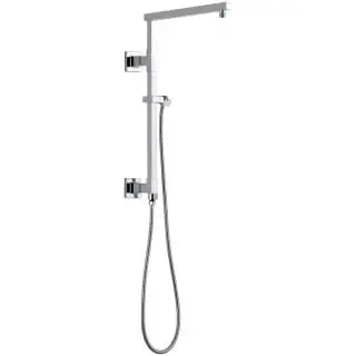 Open-Box Delta 58410-PR Shower Retrofit Kit with Adjustable Raincan and Handheld Combo