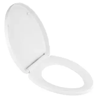 Open-Box DXV 5025A15G.415 Soft-Close Elongated Toilet Seat – Gloss White