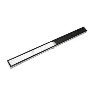 Open-Box Infinity Drain S-LTIF 6536 BK Linear Shower Drain – Low-Profile Tile-In Design