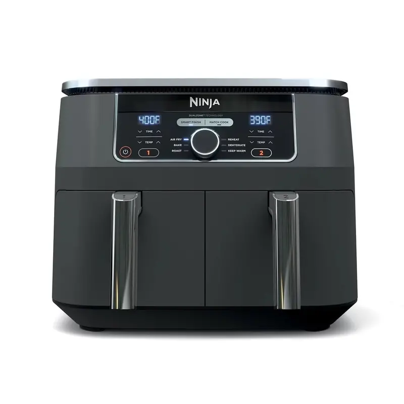 Open-Box Ninja Foodi 8-Quart Dual-Basket Air Fryer with DualZone Tech
