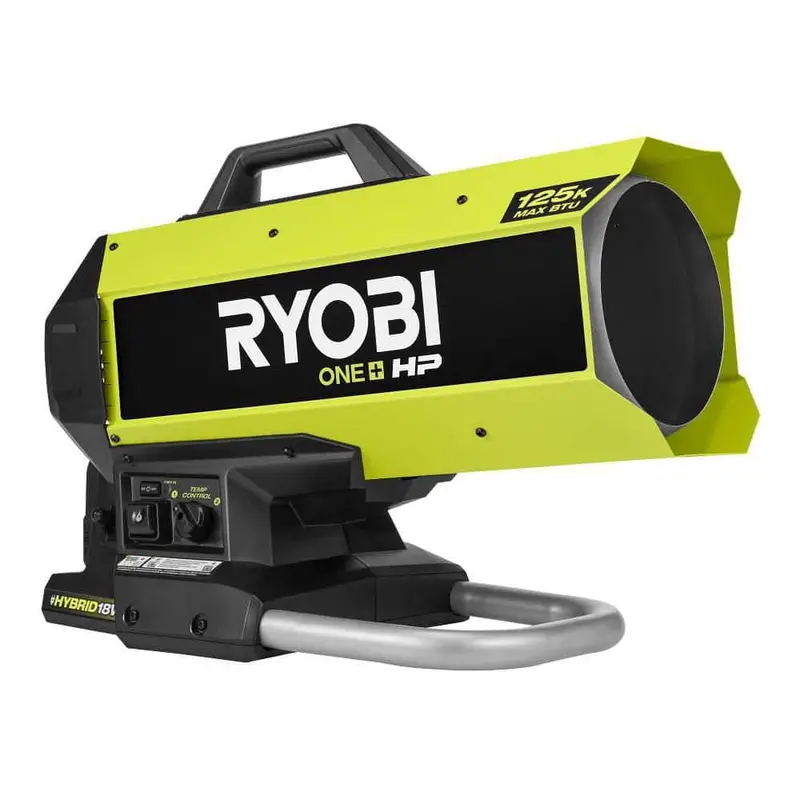 Open-Box ONE+ HP 18V Brushless 125K BTU Propane Forced-Air Heater (Tool-Only)