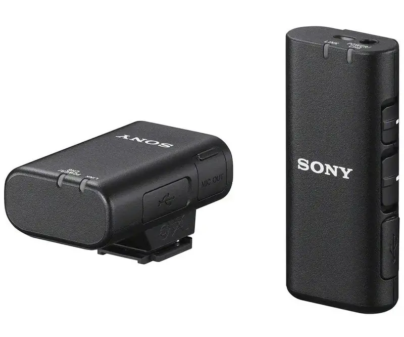 Open-Box Sony ECM-W2BT Digital Bluetooth Wireless Microphone – Clip-On for Content Creation