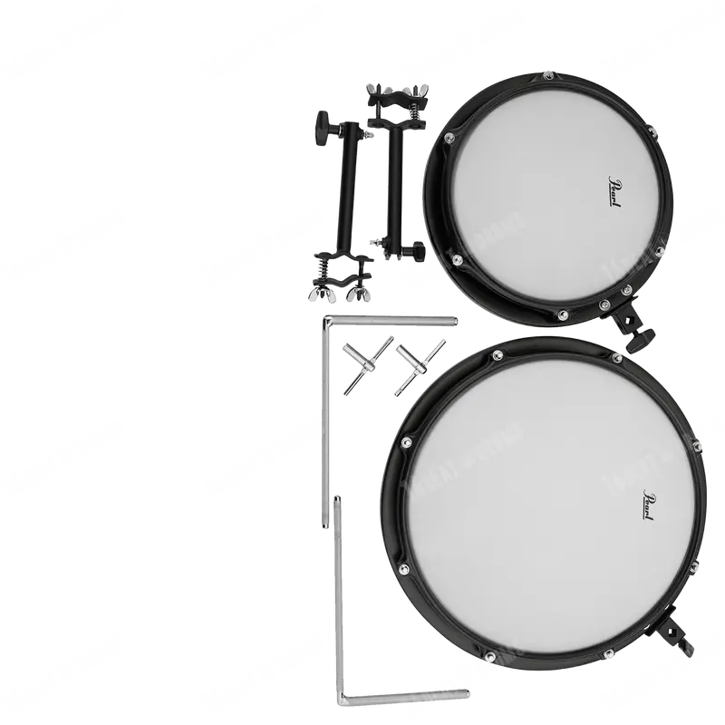 Pearl Compact Traveler Kit Add-On – 10″ & 14″ Toms with Bracket (PCTK-T1014)