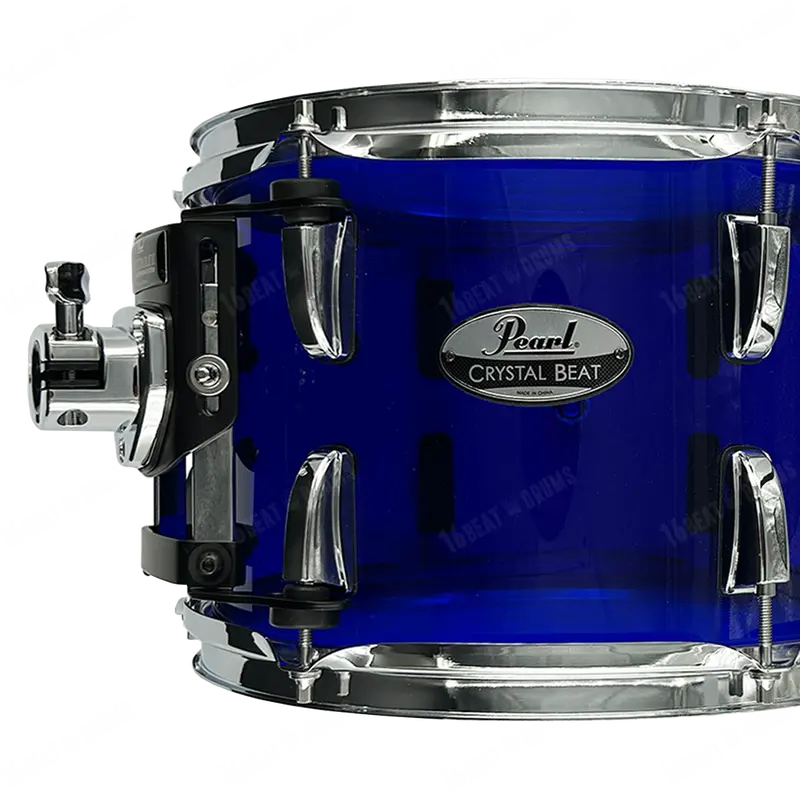 Pearl Crystal Beat Seamless Acrylic Blue Sapphire 4-Piece Shell Pack (No Snare)
