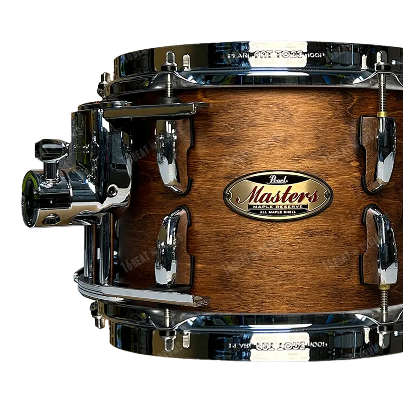 Pearl Masters Maple Reserve Matte Walnut 5-Piece Kit Featuring 20″ Kick Drum