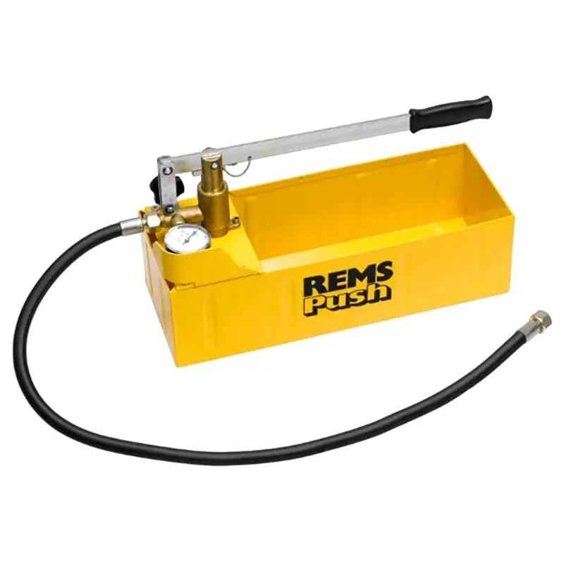 PET103 Manual Water Pressure Test Pump – Analog Gauge, No Power Required