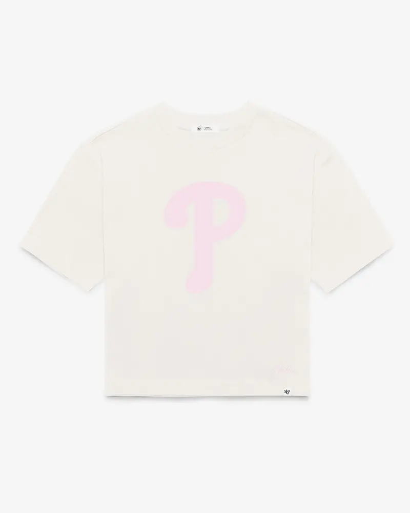 Phillies Women’s Reed City Tee – ’47 Soft Cotton Graphic Shirt