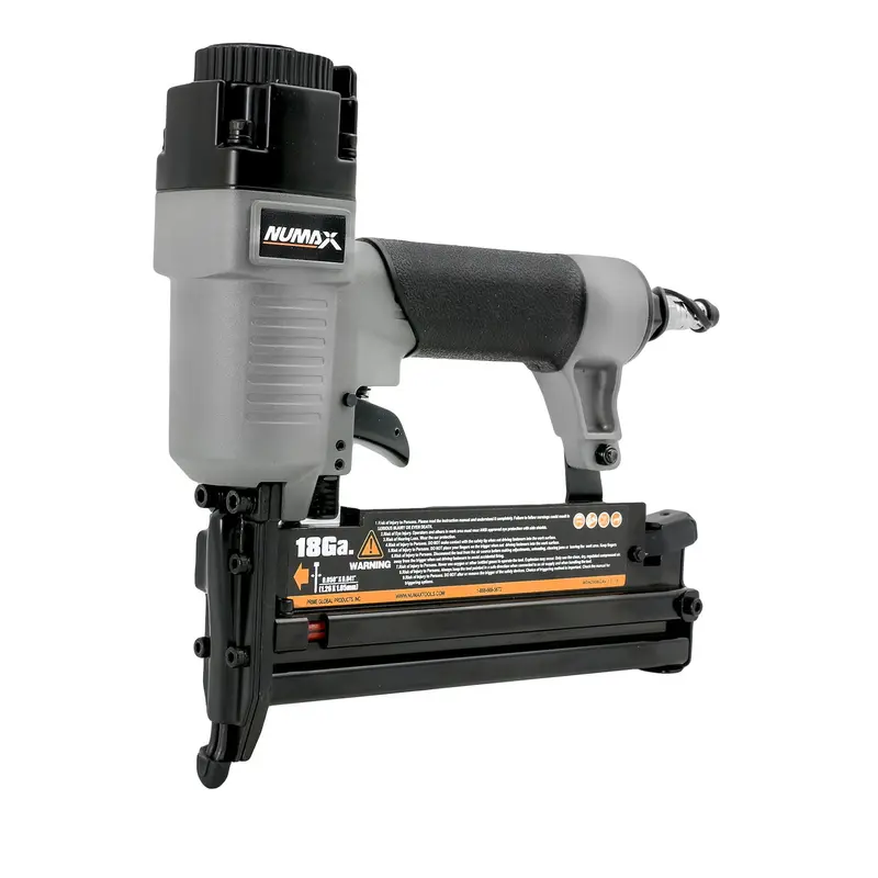 Pneumatic 3-in-1 Finish Nailer & Stapler — 16G/18G, 2″ Capacity