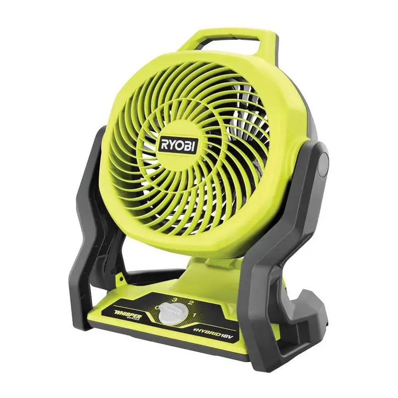 Refurbished RYOBI ONE+ 18V Cordless Whisper Series 7-1/2″ Fan – Tool-Only