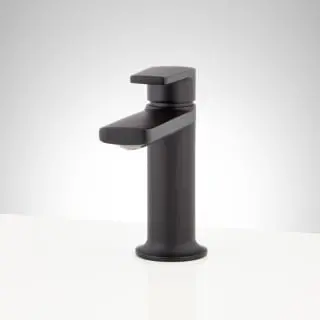 Refurbished Signature Hardware 482805 Bathroom Faucet – Single-Hole Sink Mount, Open-Box