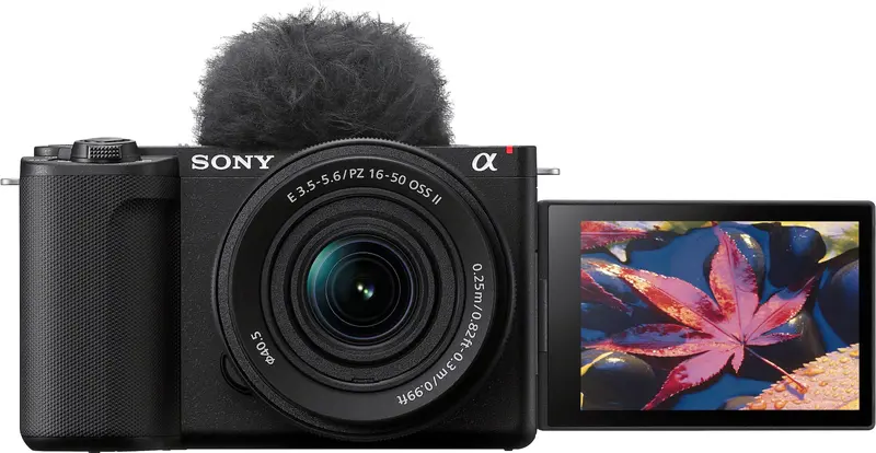 Refurbished Sony ZV-E10 II APS-C Vlogging Camera Kit – Black (Certified)