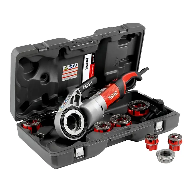 Ridgid 690 Portable 110V Handheld Pipe Threader (PET009)