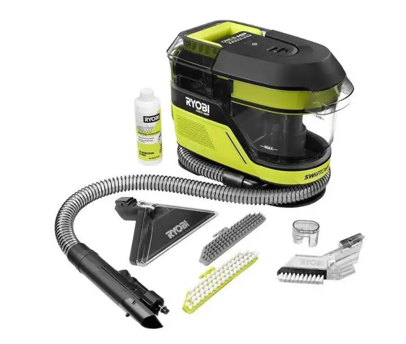 RYOBI ONE+ HP 18V Cordless Spot Cleaner – SWIFTClean Mid-Size, Includes 4.0 Ah Battery & Charger (Open Box)
