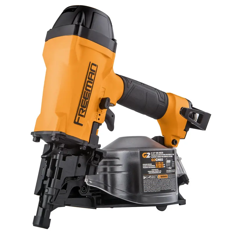 Second-Generation 15° Coil Siding Nailer – Pneumatic, 2-1/2″ Capacity