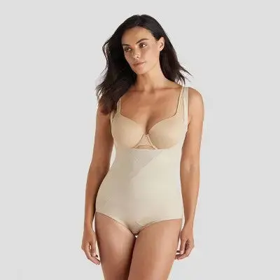 SlimShaper by Miracle Brands Tummy Control Bodysuit – Open Box (Women’s)
